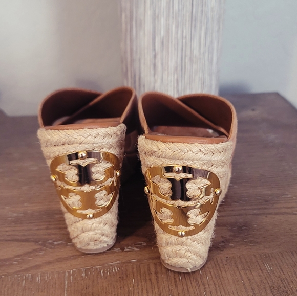 Tory Burch Espradille Wedges Size 7 - Picture 9 of 10